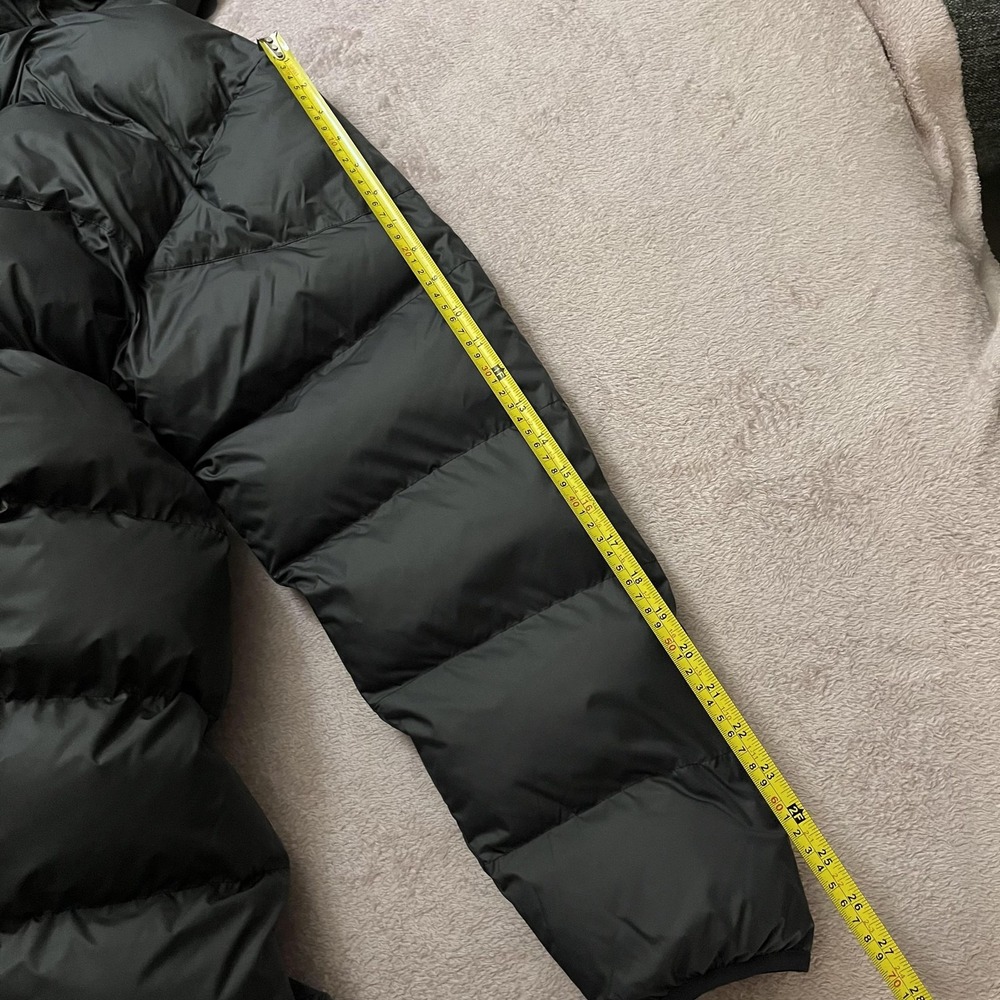 Nike Storm-FIT Parka Coat Mens Small Black Long Puffer Hooded FB8189-010 - Picture 7 of 13